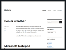 Tablet Screenshot of heimic.net